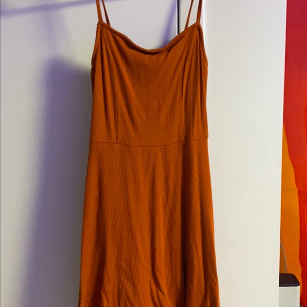 Rusty orange dress